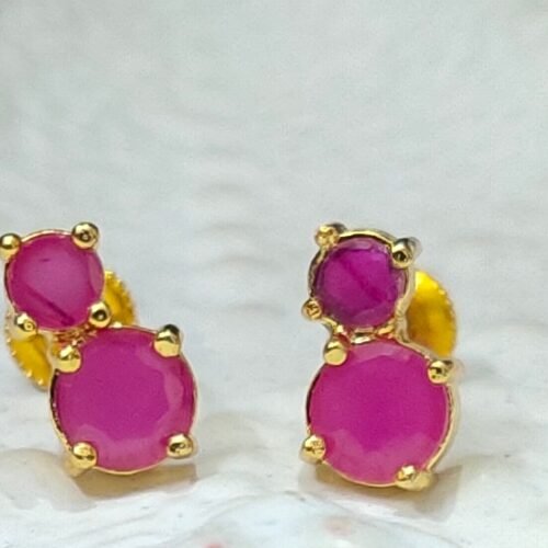One gram gold Earrings | One gram gold Jewellery | Stud Earrings