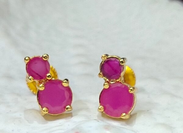 One gram gold Earrings | One gram gold Jewellery | Stud Earrings