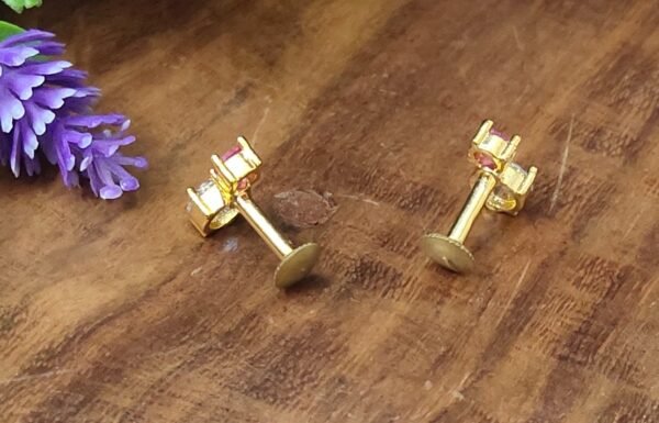One gram gold Earrings | One gram gold Jewellery | Stud Earrings