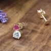 One gram gold Earrings | One gram gold Jewellery | Stud Earrings