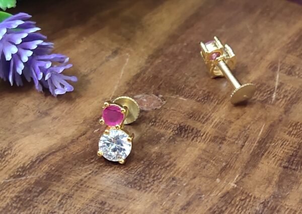 One gram gold Earrings | One gram gold Jewellery | Stud Earrings