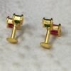 One gram gold Earrings | One gram gold Jewellery | Stud Earrings