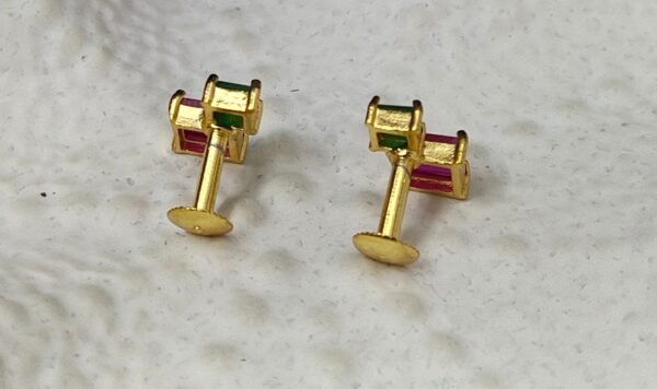 One gram gold Earrings | One gram gold Jewellery | Stud Earrings