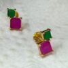 One gram gold Earrings | One gram gold Jewellery | Stud Earrings