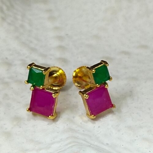 One gram gold Earrings | One gram gold Jewellery | Stud Earrings