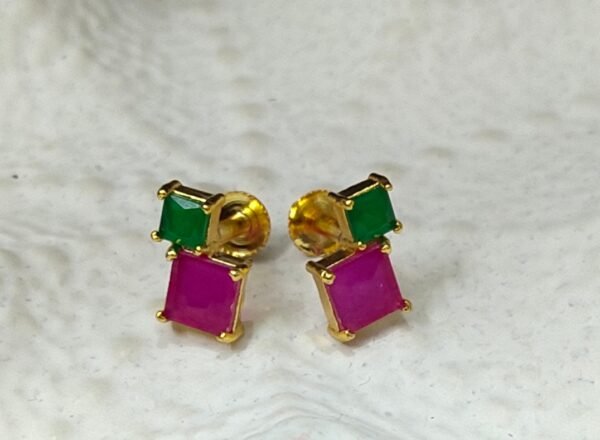 One gram gold Earrings | One gram gold Jewellery | Stud Earrings