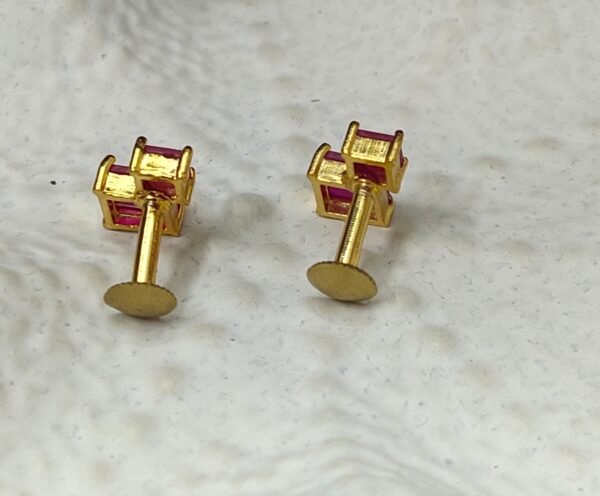 One gram gold Earrings | One gram gold Jewellery | Stud Earrings