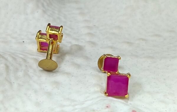 One gram gold Earrings | One gram gold Jewellery | Stud Earrings
