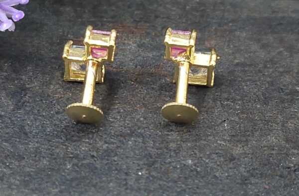 One gram gold Earrings | One gram gold Jewellery | Stud Earrings