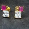 One gram gold Earrings | One gram gold Jewellery | Stud Earrings
