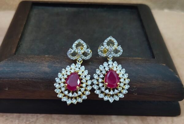 One gram gold Jewellery | One gram gold Daimond Finish Nacklace