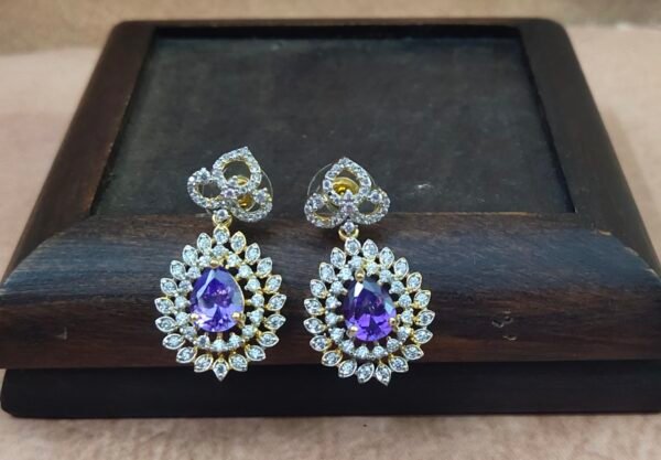 One gram gold Jewellery | One gram gold Daimond Finish Nacklace