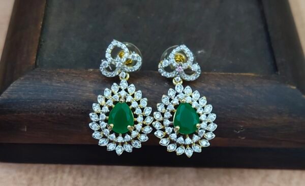 One gram gold Jewellery | One gram gold Daimond Finish Nacklace