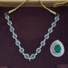 One gram gold Jewellery | One gram gold Daimond Finish Nacklace