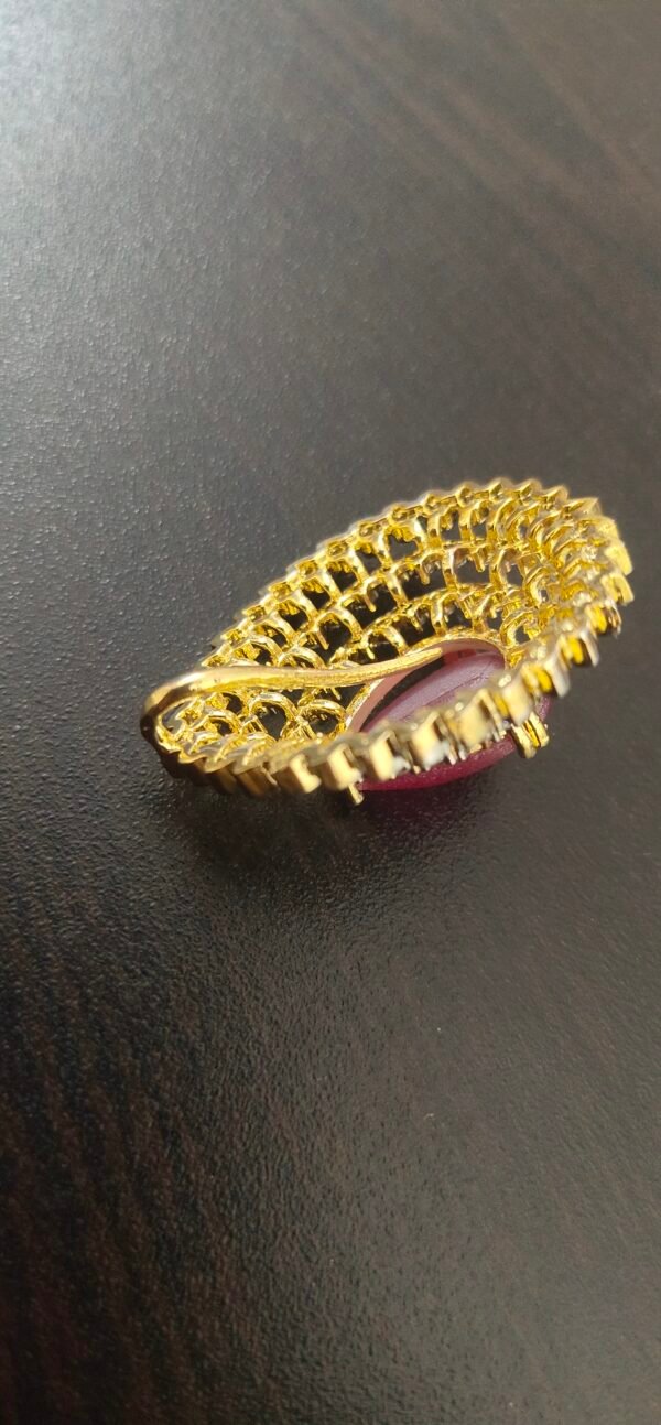One gram gold Jewellery | One gram gold Daimond Finish Nacklace