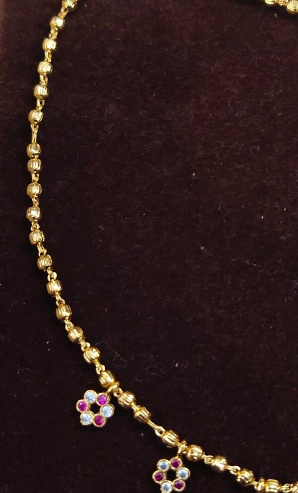 One gram gold Jewellery | Simple One gram gold Chains | Lush Queens