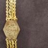 One gram gold Chandra Haram | Step Chains | South Indian Jewellery
