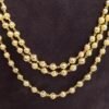 One gram gold Jewellery | One gram gold Pearls Chains | One gram gold Mutyala Chains