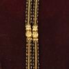IMG_20260805_150931 One gram gold Jewellery | One gram gold Long Black beads | Whit out Loket Black beads