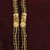 IMG_20260805_150944 One gram gold Jewellery | One gram gold Long Black beads | Whit out Loket Black beads