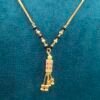 Short Black beads | One gram gold Black beads | Nallapusala Chains
