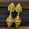 One gram gold Earrings | One gram gold Jewellery | Jumka Buttakammalu Earrings
