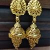 One gram gold Earrings | One gram gold Jewellery | Jumka Buttakammalu Earrings