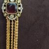 One gram gold Chandra Haram | Step Chains | South Indian Jewellery