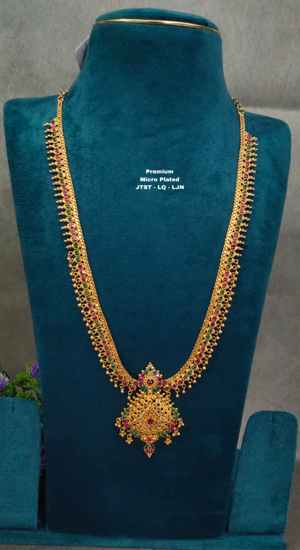 One gram gold Muvvala Haram | One gram gold Replica | One gram gold Jewellery