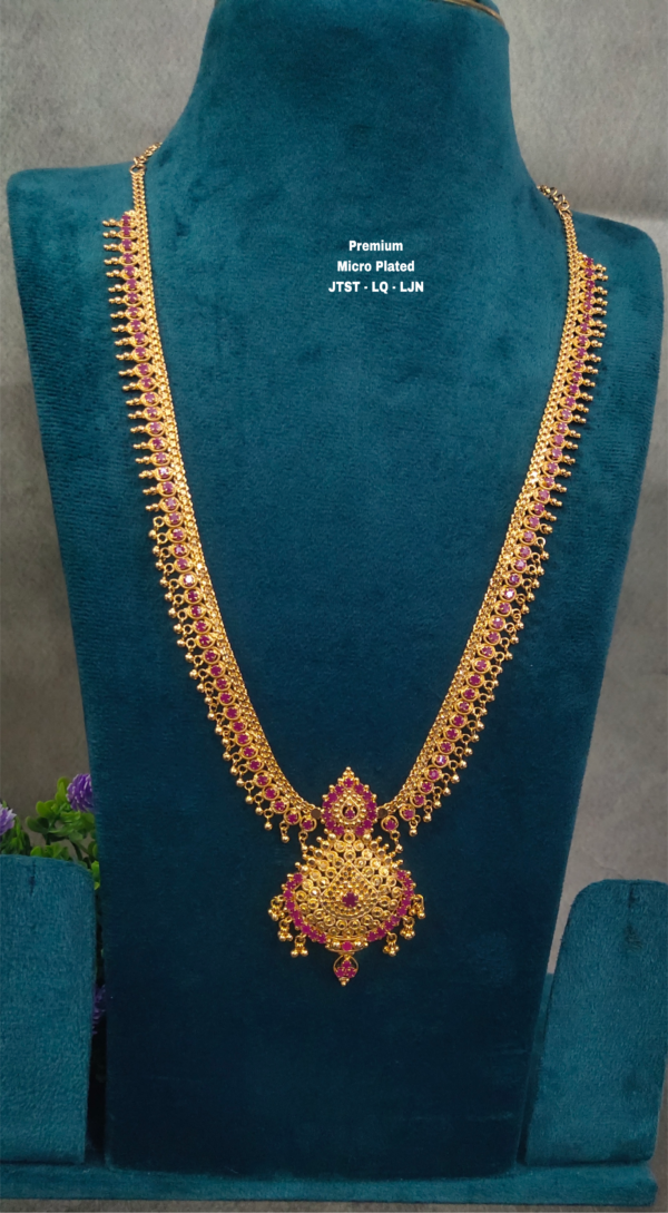 One gram gold Muvvala Haram | One gram gold Replica | One gram gold Jewellery