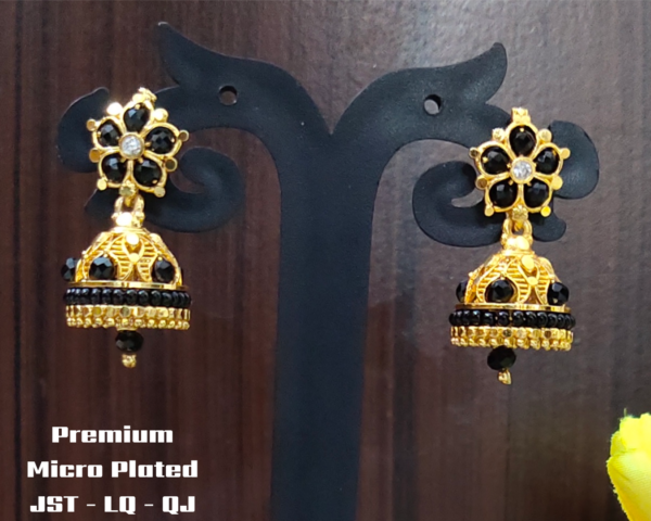 One gram gold Jewellery | One gram gold Earrings | Jumka Earrings