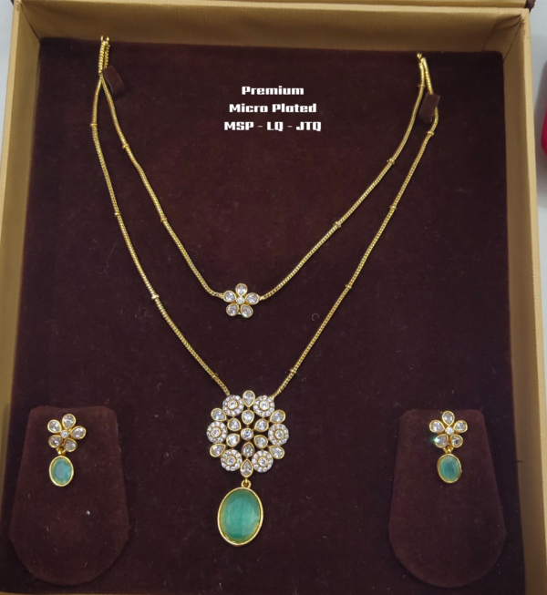 One gram gold Necklace | One gram gold Jewellery | Necklace