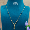 Short Black beads | One gram gold Black beads | Nallapusala Chains