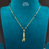 Short Black beads | One gram gold Black beads | Nallapusala Chains
