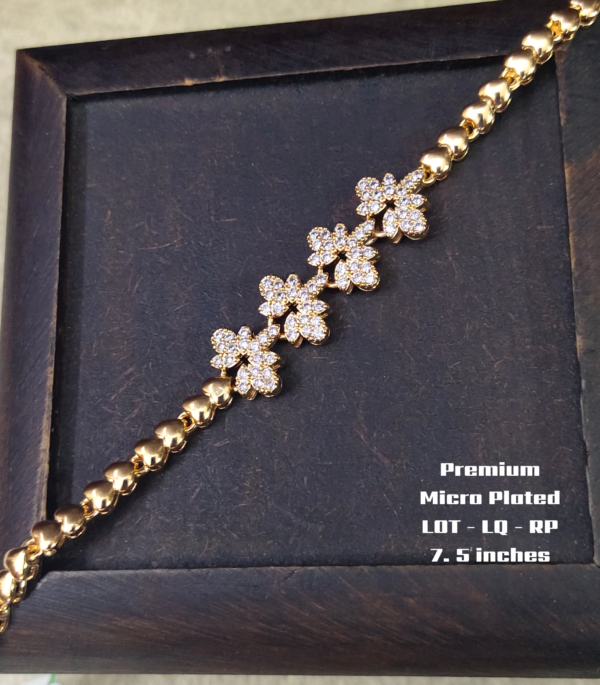 One gram gold Bracelet | One gram gold Jewellery | Lush Queens