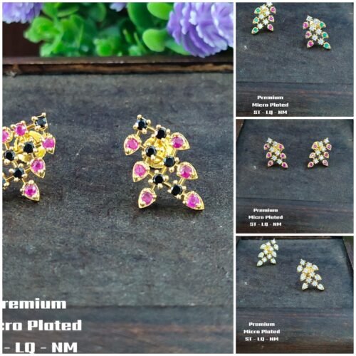 One gram gold Earrings | One gram gold Jewellery | One gram gold Studs