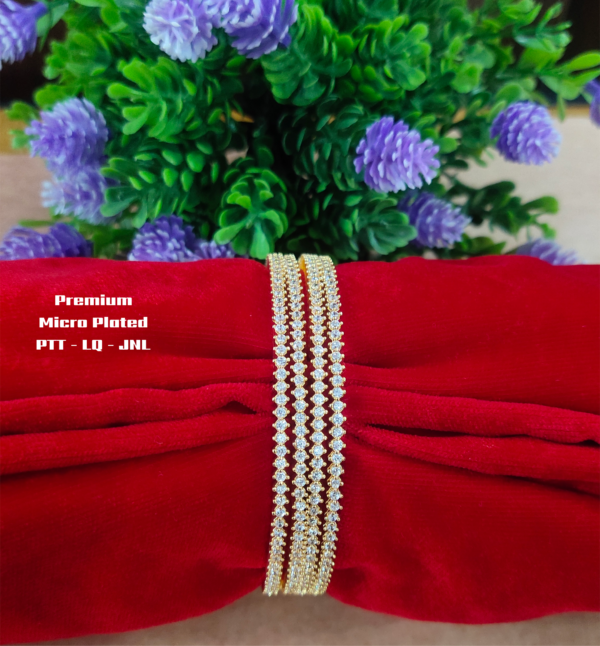 One gram gold Bangles | Braidal Bangles